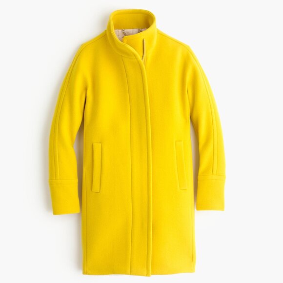 J. Crew Cocoon Coat in Italian Stadium Cloth 0P Petite 0 P0 - Picture 2 of 16